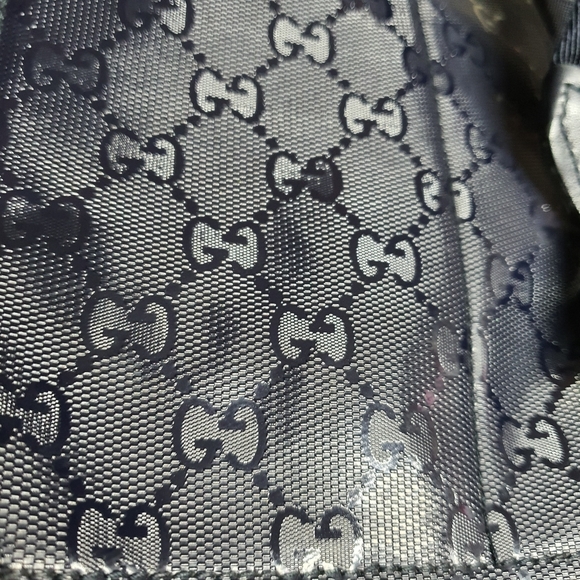 Gucci Monogram Classic Backpack Dark Navy Blue - Picture 14 of 16